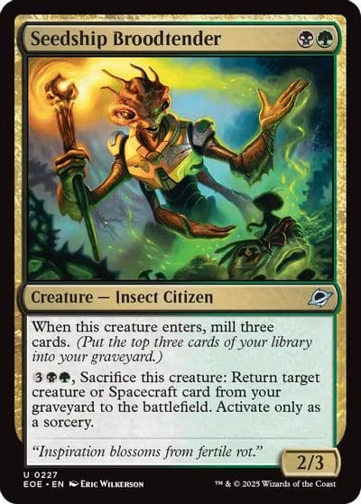Seedship Broodtender Edge of Eternities Magic card