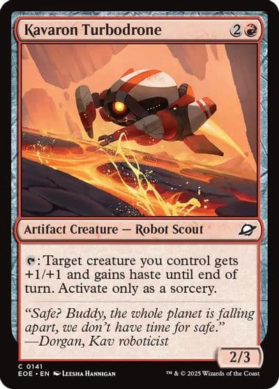 Kavaron Turbodrone Edge of Eternities Magic card