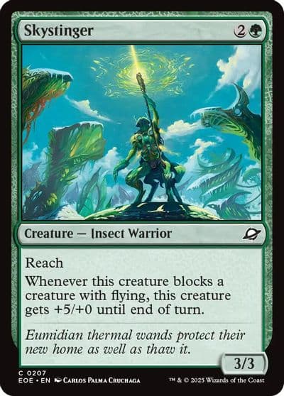 Skystinger Edge of Eternities Magic card