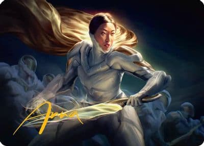 Cosmogrand Zenith Art Card Gold Stamped Signature Art Series: Edge of Eternities Magic card
