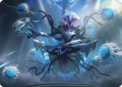 Mmmenon the Right Hand Art Card Art Series: Edge of Eternities Magic card
