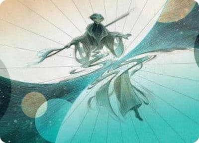 Weftwalking Art Card Art Series: Edge of Eternities Magic card