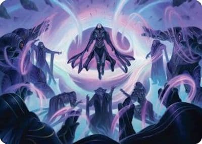 Chorale of the Void Art Card Art Series: Edge of Eternities Magic card