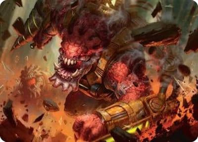 Full Bore Art Card Art Series: Edge of Eternities Magic card