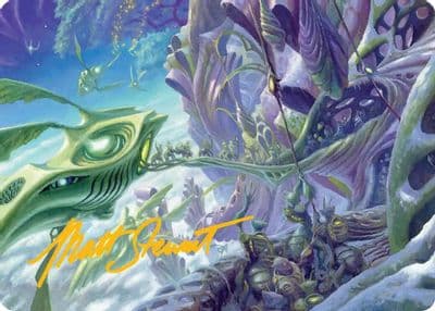Loading Zone Art Card Gold Stamped Signature Art Series: Edge of Eternities Magic card