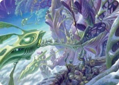 Loading Zone Art Card Art Series: Edge of Eternities Magic card