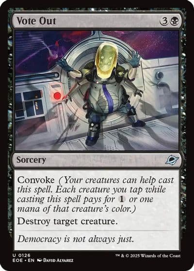 Vote Out Edge of Eternities Magic card