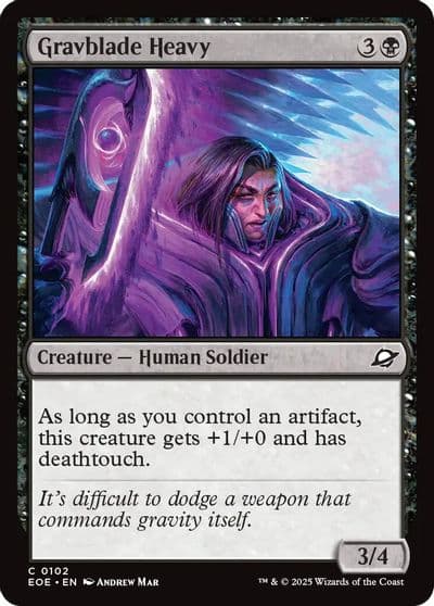 Gravblade Heavy Edge of Eternities Magic card