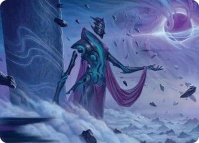 Bygone Colossus Art Card Art Series: Edge of Eternities Magic card