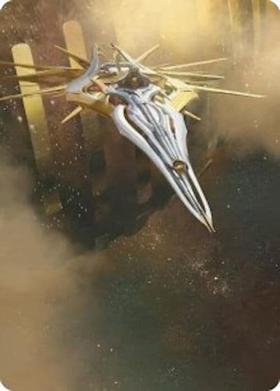 Dawnsire Sunstar Dreadnought Art Card Art Series: Edge of Eternities Magic card