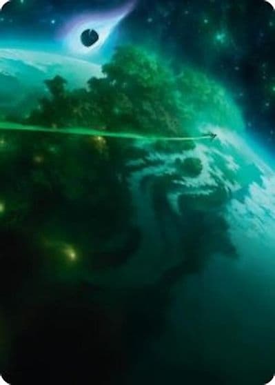 Evendo Waking Haven Art Card Art Series: Edge of Eternities Magic card