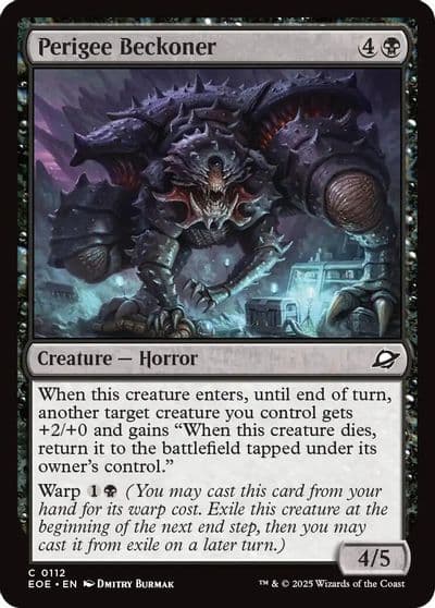 Perigee Beckoner Edge of Eternities Magic card