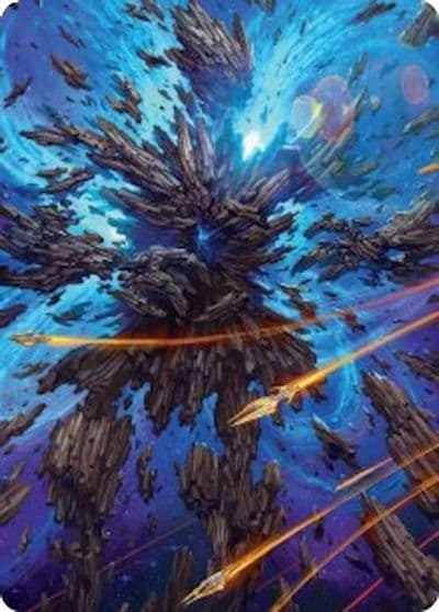 Celestial Colonnade Art Card Art Series: Edge of Eternities Magic card