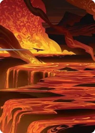 Blast Zone Art Card Art Series: Edge of Eternities Magic card