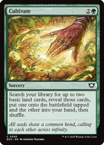 Cultivate Commander: Edge of Eternities Magic card