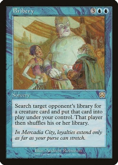 Bribery Mercadian Masques Magic card
