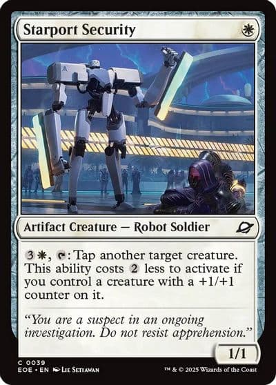Starport Security Edge of Eternities Magic card
