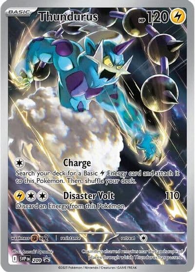Thundurus - 209 SV: Scarlet & Violet Promo Cards Pokemon card
