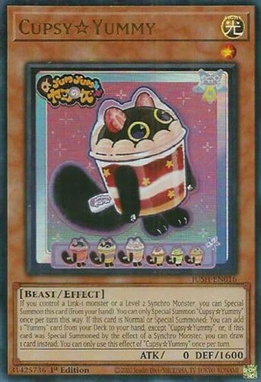 CupsyYummy Justice Hunters Yu-Gi-Oh! card