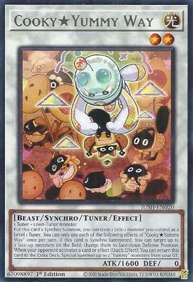 CookyYummy Way Justice Hunters Yu-Gi-Oh! card