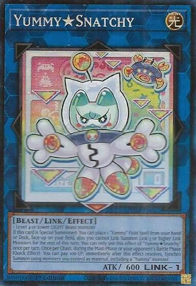 YummySnatchy CR Justice Hunters Yu-Gi-Oh! card