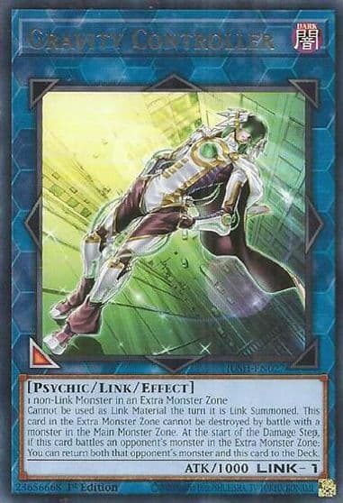 Gravity Controller Justice Hunters Yu-Gi-Oh! card