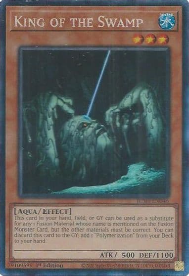 King of the Swamp CR Justice Hunters Yu-Gi-Oh! card