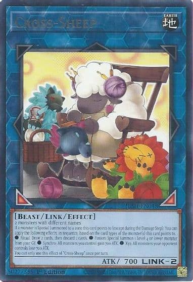 Cross Sheep Justice Hunters Yu-Gi-Oh! card