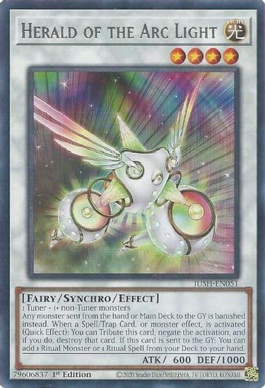 Herald of the Arc Light Justice Hunters Yu-Gi-Oh! card