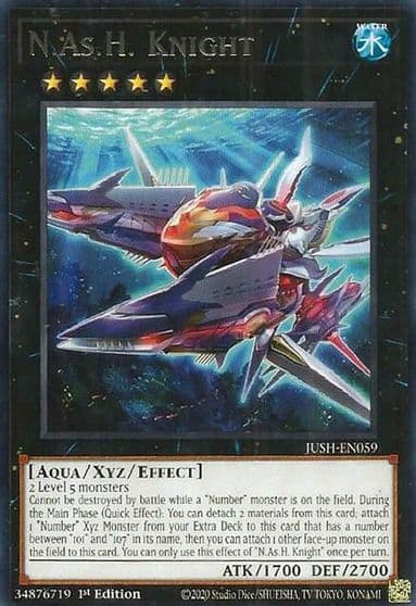 NAsH Knight Justice Hunters Yu-Gi-Oh! card