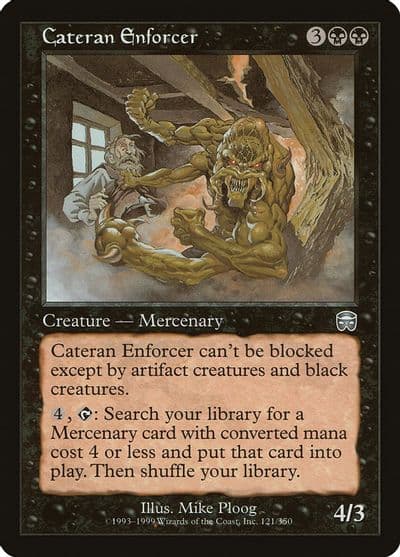 Cateran Enforcer Mercadian Masques Magic card