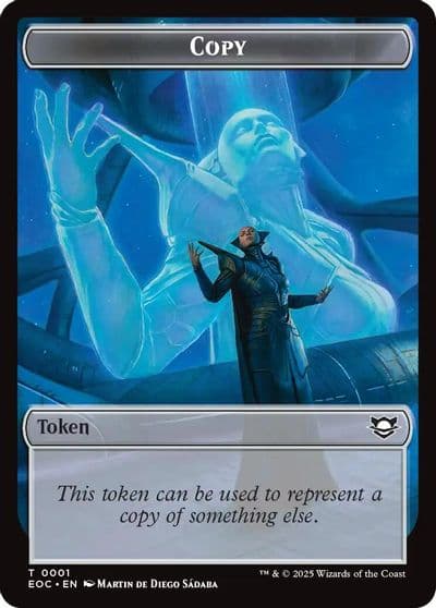 Copy Pest Double Sided Token Commander: Edge of Eternities Magic card