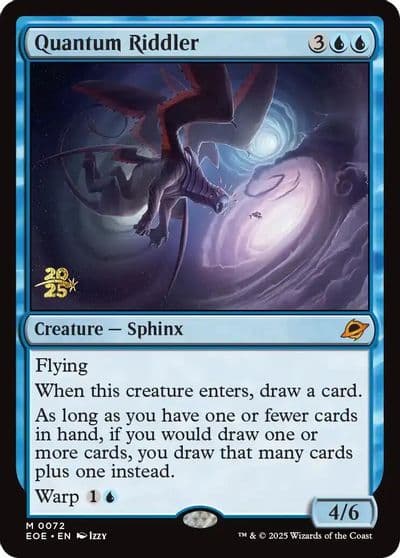 Quantum Riddler Prerelease Cards Magic card