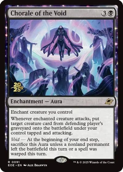 Chorale of the Void Prerelease Cards Magic card
