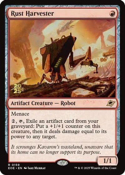 Rust Harvester Prerelease Cards Magic card