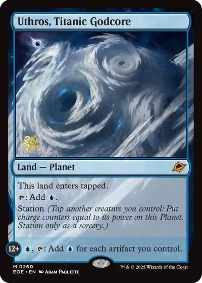 Uthros Titanic Godcore Prerelease Cards Magic card