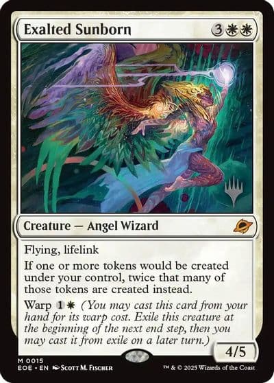 Exalted Sunborn Promo Pack: Edge of Eternities Magic card