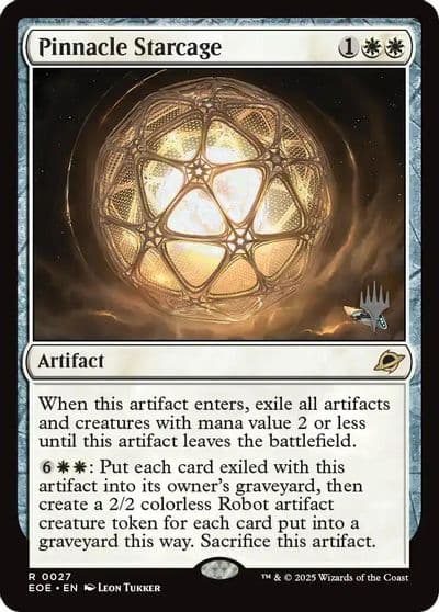 Pinnacle Starcage Promo Pack: Edge of Eternities Magic card