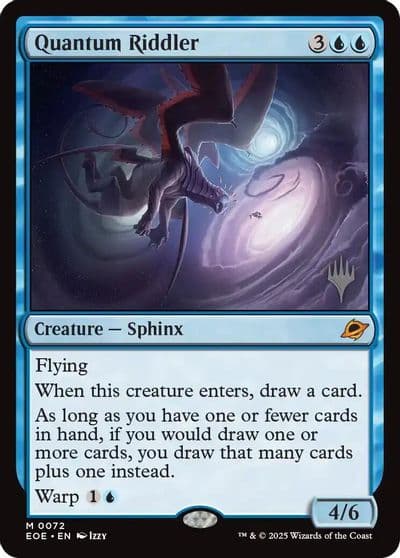 Quantum Riddler Promo Pack: Edge of Eternities Magic card