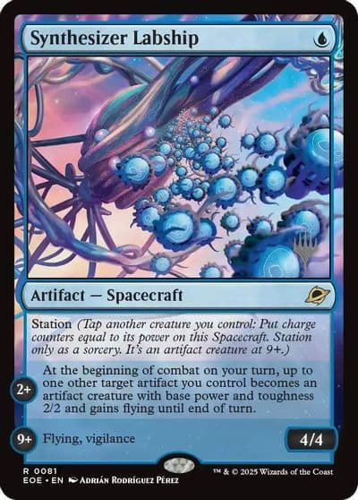 Synthesizer Labship Promo Pack: Edge of Eternities Magic card