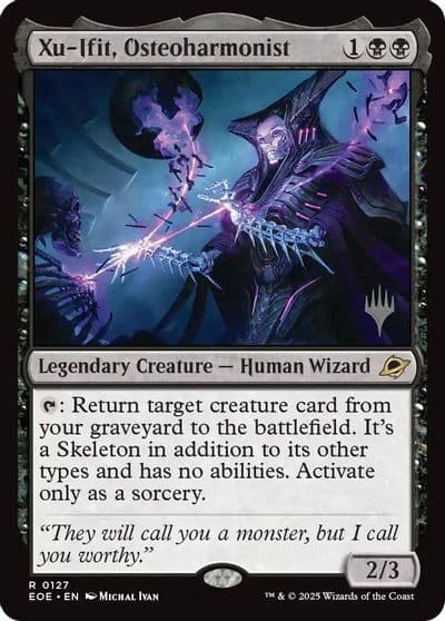 Xu Ifit Osteoharmonist Promo Pack: Edge of Eternities Magic card