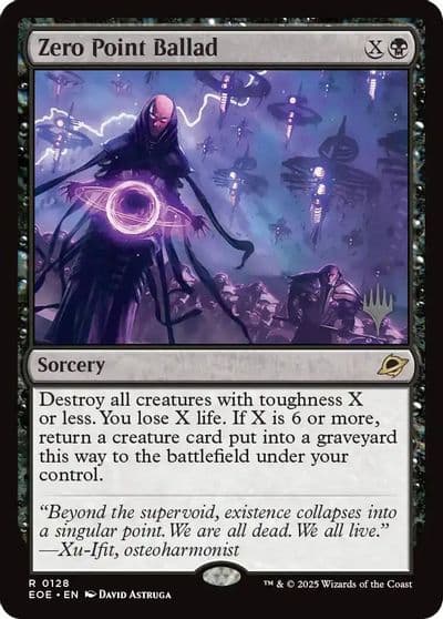 Zero Point Ballad Promo Pack: Edge of Eternities Magic card