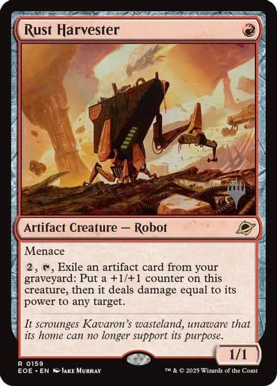 Rust Harvester Promo Pack: Edge of Eternities Magic card