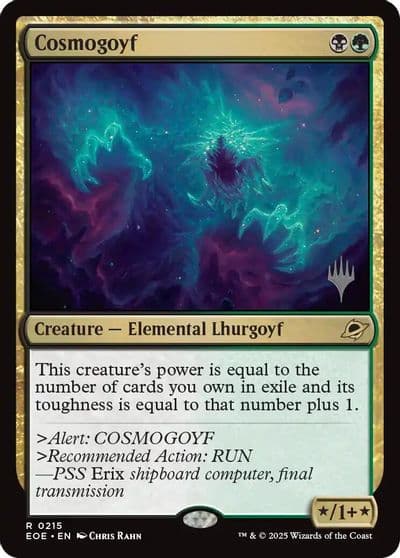 Cosmogoyf Promo Pack: Edge of Eternities Magic card