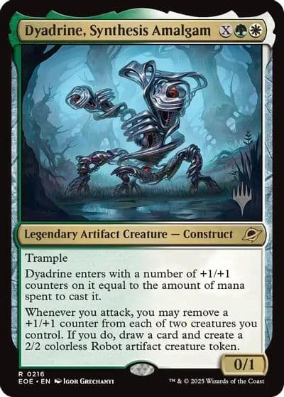 Dyadrine Synthesis Amalgam Promo Pack: Edge of Eternities Magic card