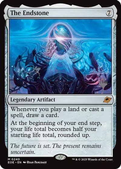 The Endstone Promo Pack: Edge of Eternities Magic card