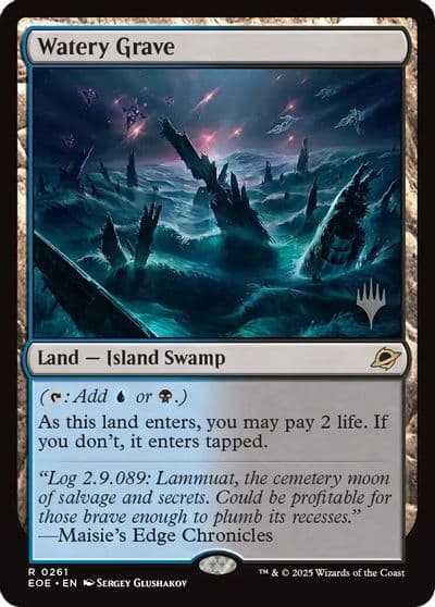 Watery Grave Promo Pack: Edge of Eternities Magic card