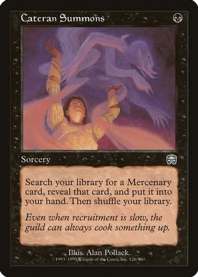 Cateran Summons Mercadian Masques Magic card