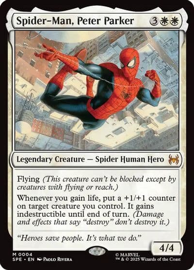 Spider Man Peter Parker Marvel's Spider-Man: Eternal-Legal Magic card