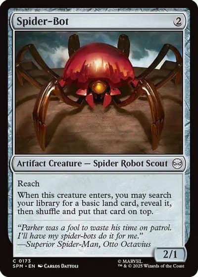Spider Bot Marvel's Spider-Man Magic card